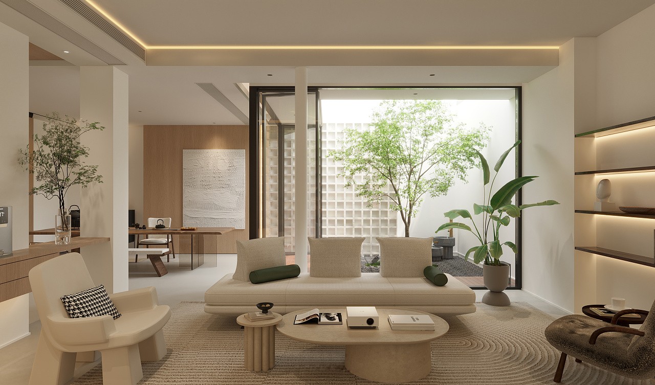 Beautifully renovated home interior